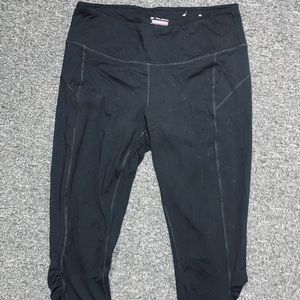 TEKGEAR CROPPED SINCHED LEGGINGS